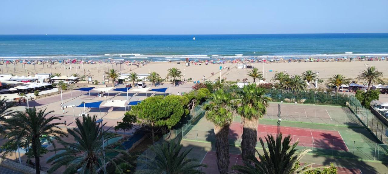 Ferienwohnung Vistas Espectaculares 1ª Linea Playa, Wifi, Ascensor Sagunto Exterior foto