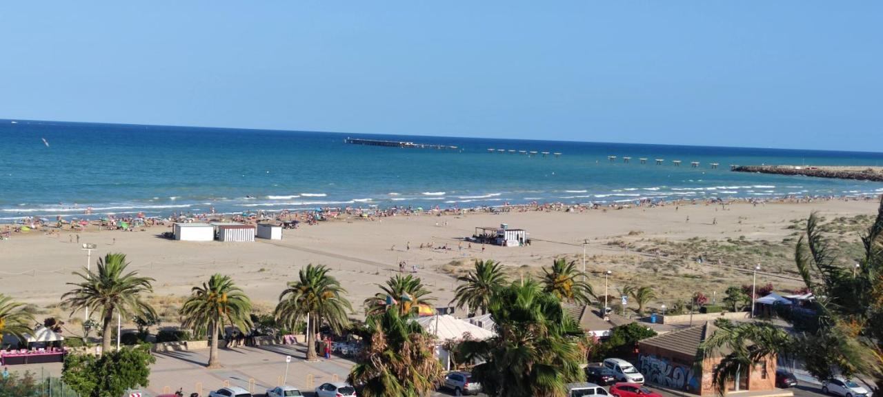 Ferienwohnung Vistas Espectaculares 1ª Linea Playa, Wifi, Ascensor Sagunto Exterior foto