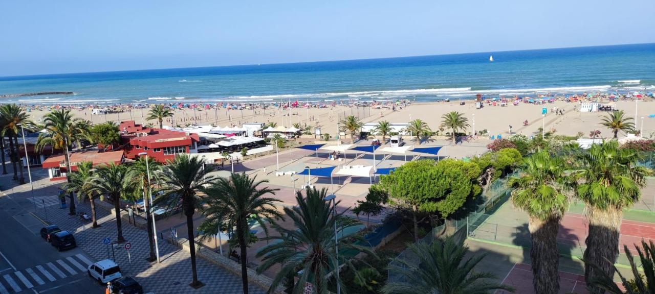 Ferienwohnung Vistas Espectaculares 1ª Linea Playa, Wifi, Ascensor Sagunto Exterior foto